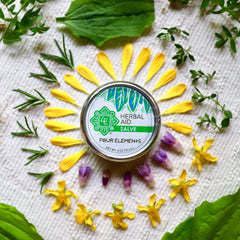 Herbal First Aid Salve - .5 oz - Four Elements Herbals
