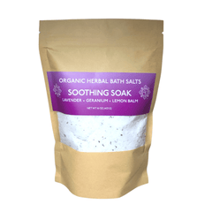 Soothing Soak Bath Salts - 16 oz - Four Elements Herbals