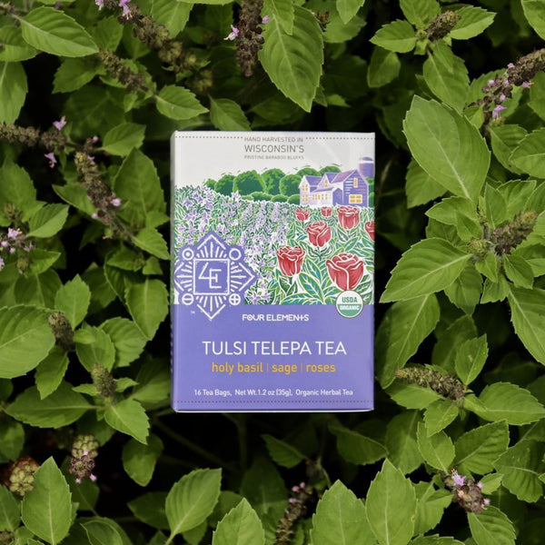 Tulsi Telepa Tea - 16 Teabags - Four Elements Herbals
