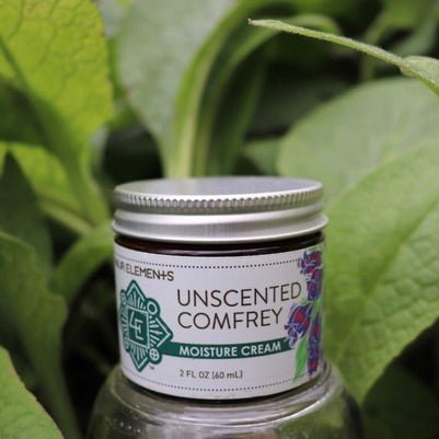 Unscented Comfrey Moisture Cream - 2 oz - Four Elements Herbals