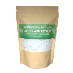 Woodland Retreat Bath Salts - 16 oz - Four Elements Herbals