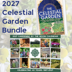 2027 Celestial Garden Bundle: Moon Calendar & Book - Four Elements Herbals