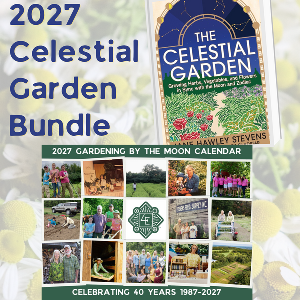 2027 Celestial Garden Bundle: Moon Calendar & Book