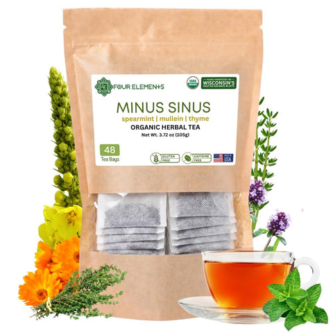 48 pack Minus Sinus Tea - Four Elements Herbals