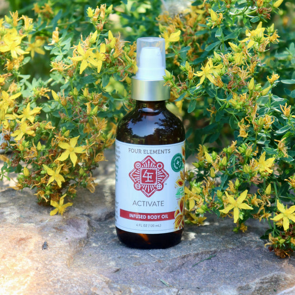 Activate Body Oil - 4 oz - Four Elements Herbals