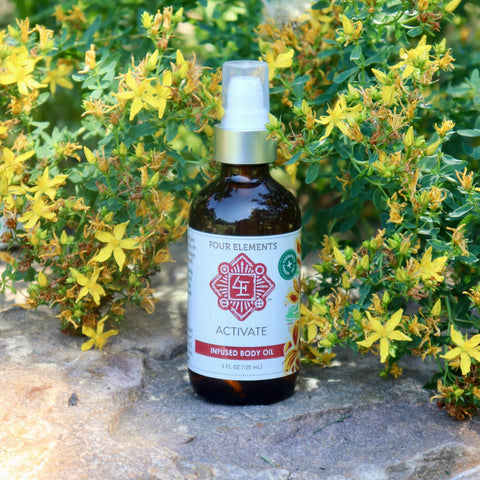 Activate Body Oil - 4 oz - Four Elements Herbals