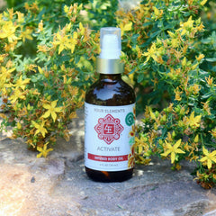 Activate Body Oil - 4 oz - Four Elements Herbals