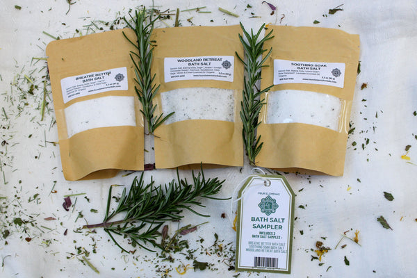 Bath Salt Sampler - Four Elements Herbals