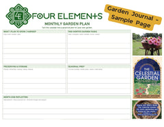 Gardening By The Moon Wall Calendar 2027 - Four Elements Herbals