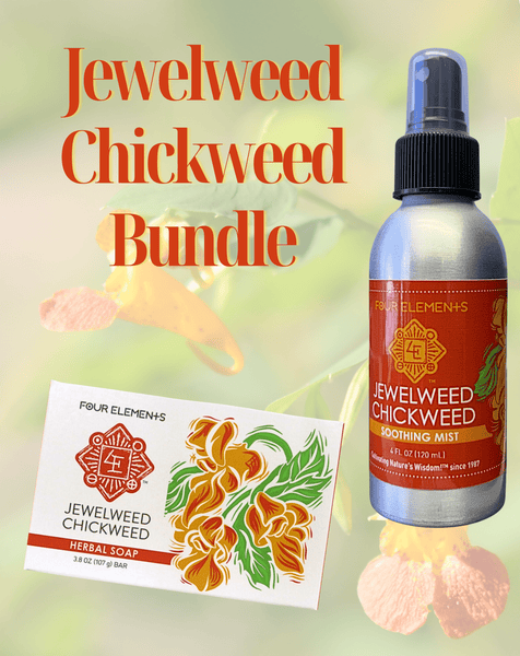 Jewelweed Chickweed Bundle - Four Elements Herbals