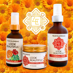 Look Beautiful! Bundle 3 Piece Set - Four Elements Herbals