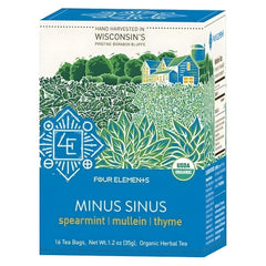 Minus Sinus Tea - 16 Teabags - Four Elements Herbals