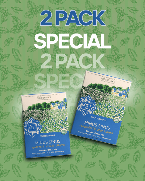 Minus Sinus Tea 2 - pack - Four Elements Herbals