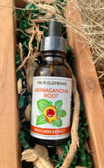 Ashwagandha Root Tincture - 1 oz - Four Elements Herbals
