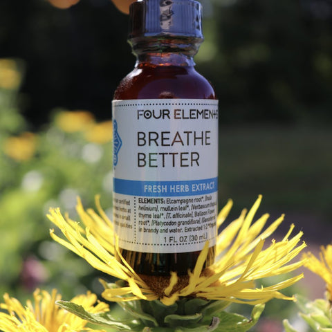 Breathe Better Tincture - 1 oz - Four Elements Herbals