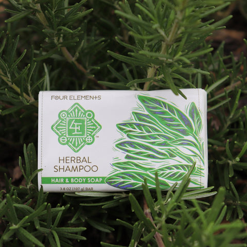 Herbal Shampoo Bar - 3.8 oz - Four Elements Herbals