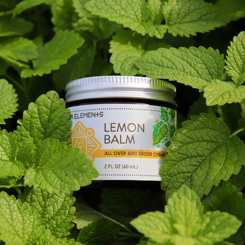 Lemon Balm All Over and Under Cream - 2 oz - Four Elements Herbals