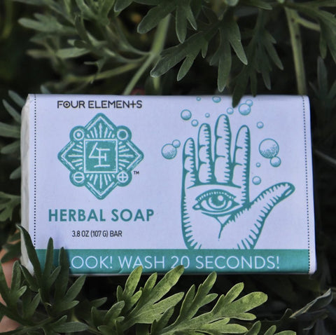 Look! Wash 20 Seconds Soap - 3.8 oz - Four Elements Herbals